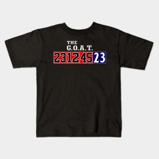 The Goat / 23 12 45 Michael Jordan Kids T-Shirt